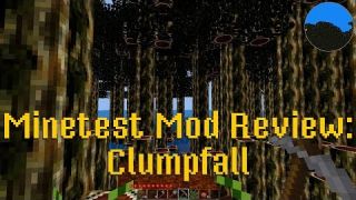 Minetest Mod Review: Clumpfall