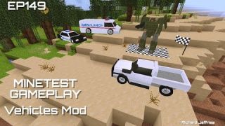 Minetest Gameplay Episode 149 - Vehicles Mod