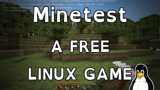 Minetest - A FREE Linux Game.